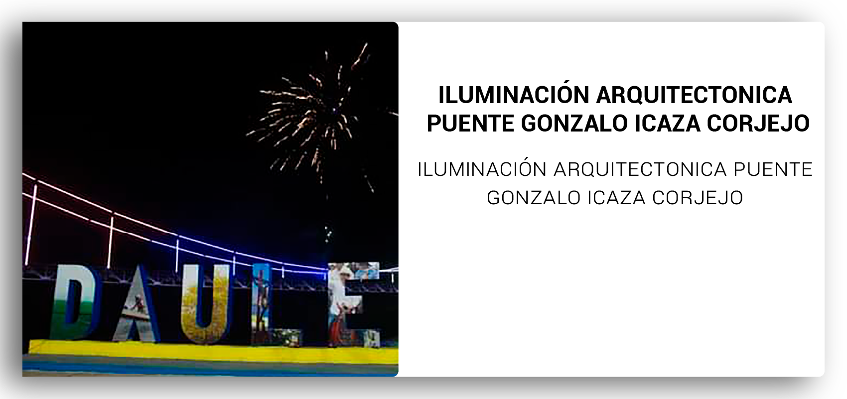 ILUMINACION CANCHA DE TENIS No. 3 DEL CLUB NACIONAL