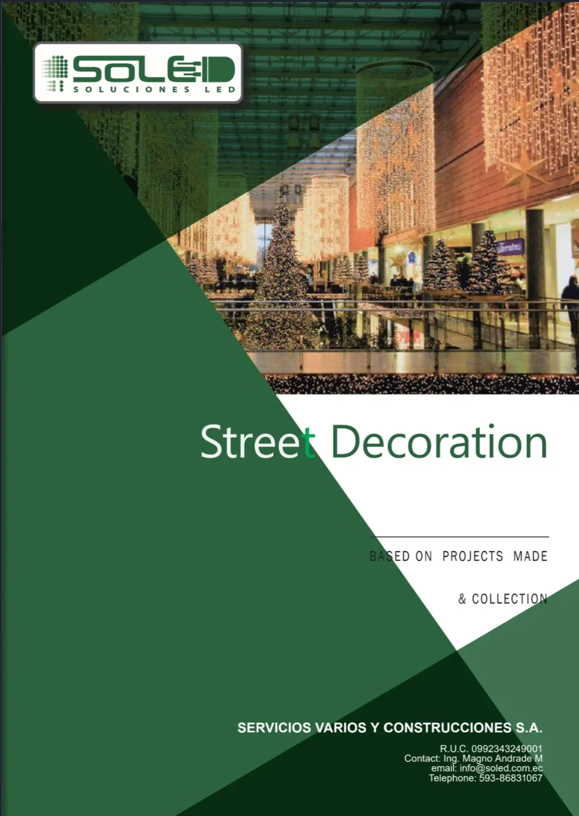CATALOGO DECORACIONES EN LA CALLE